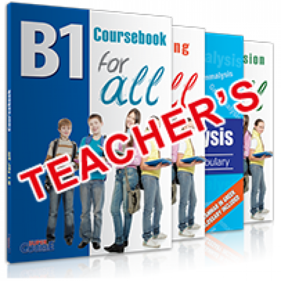 B1 for all - Πλήρες Πακέτο Καθηγητή B1 for all - Πλήρες Πακέτο Καθηγητή